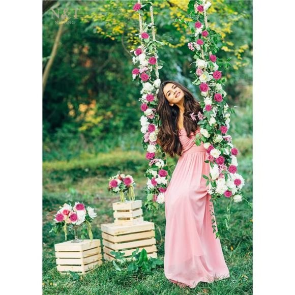 Artificial Flowers Foam Roses Perfect for DIY Wedding Bridal Bouquets Cake Pink - Picture 4 of 6